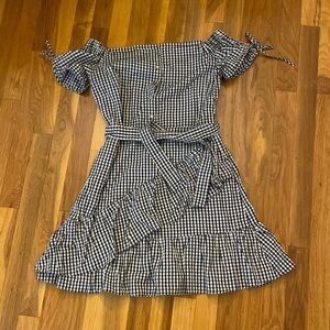 K.Zell Women’s Black and White Checkered Dress Size 2